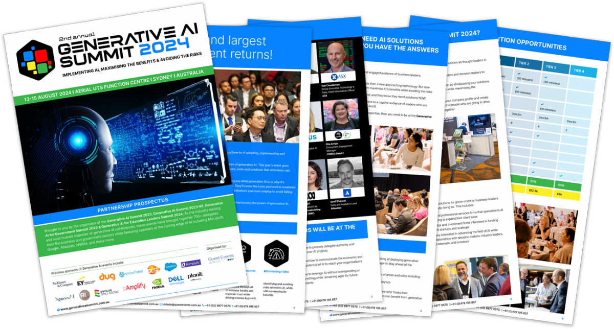 Download the brochure Generative AI Summit